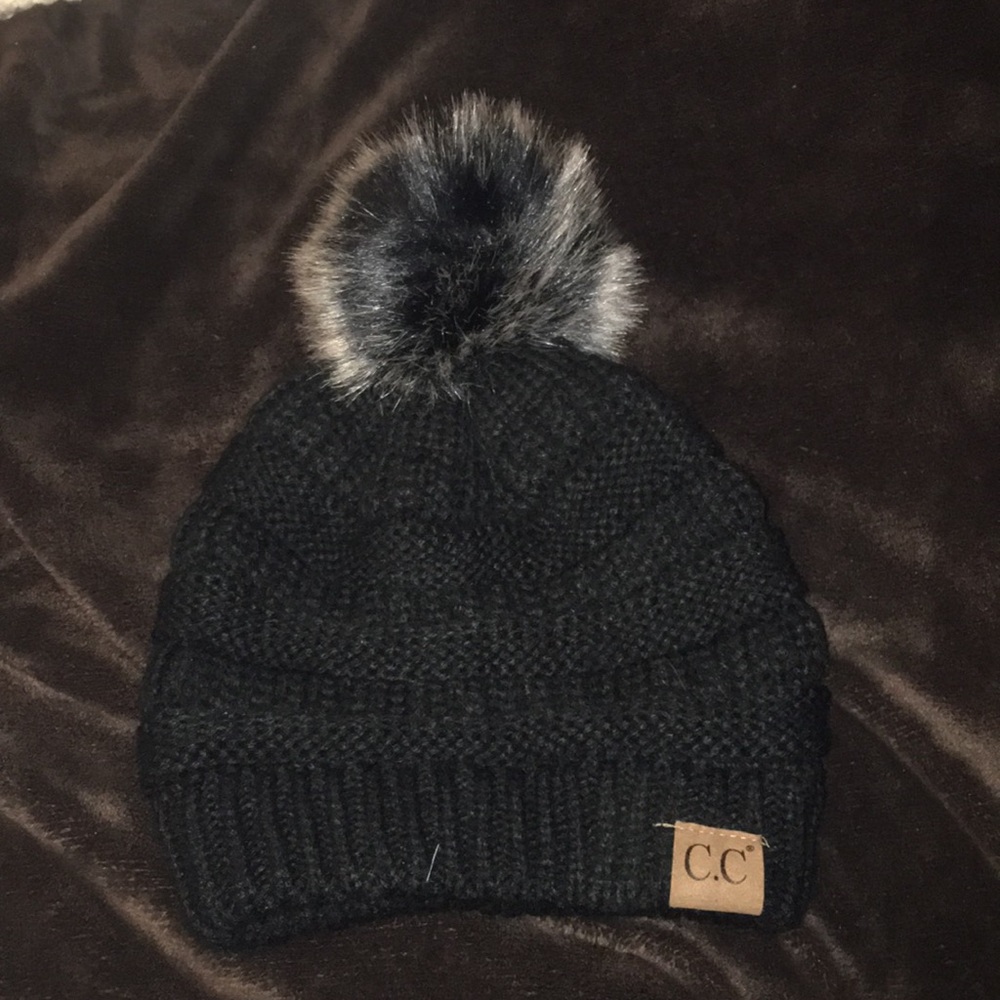 Black CC Beanie